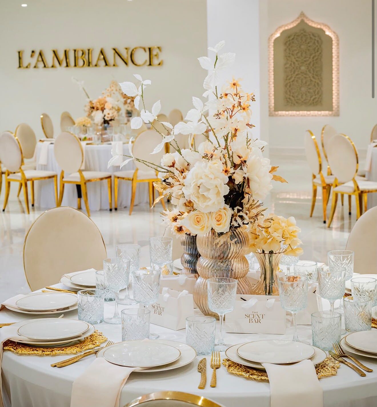 Tafelstyling bij L'Ambiance